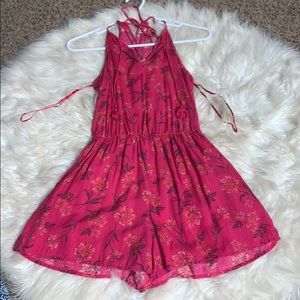 Pink romper
